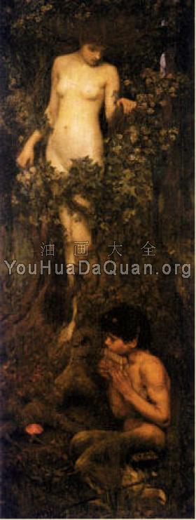 The Hamadryad - 约翰·威廉姆·沃特豪斯